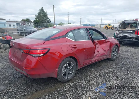2025 Nissan Sentra Sv z USA, uszkodzony, nr VIN 3N1AB8CV6SY237978